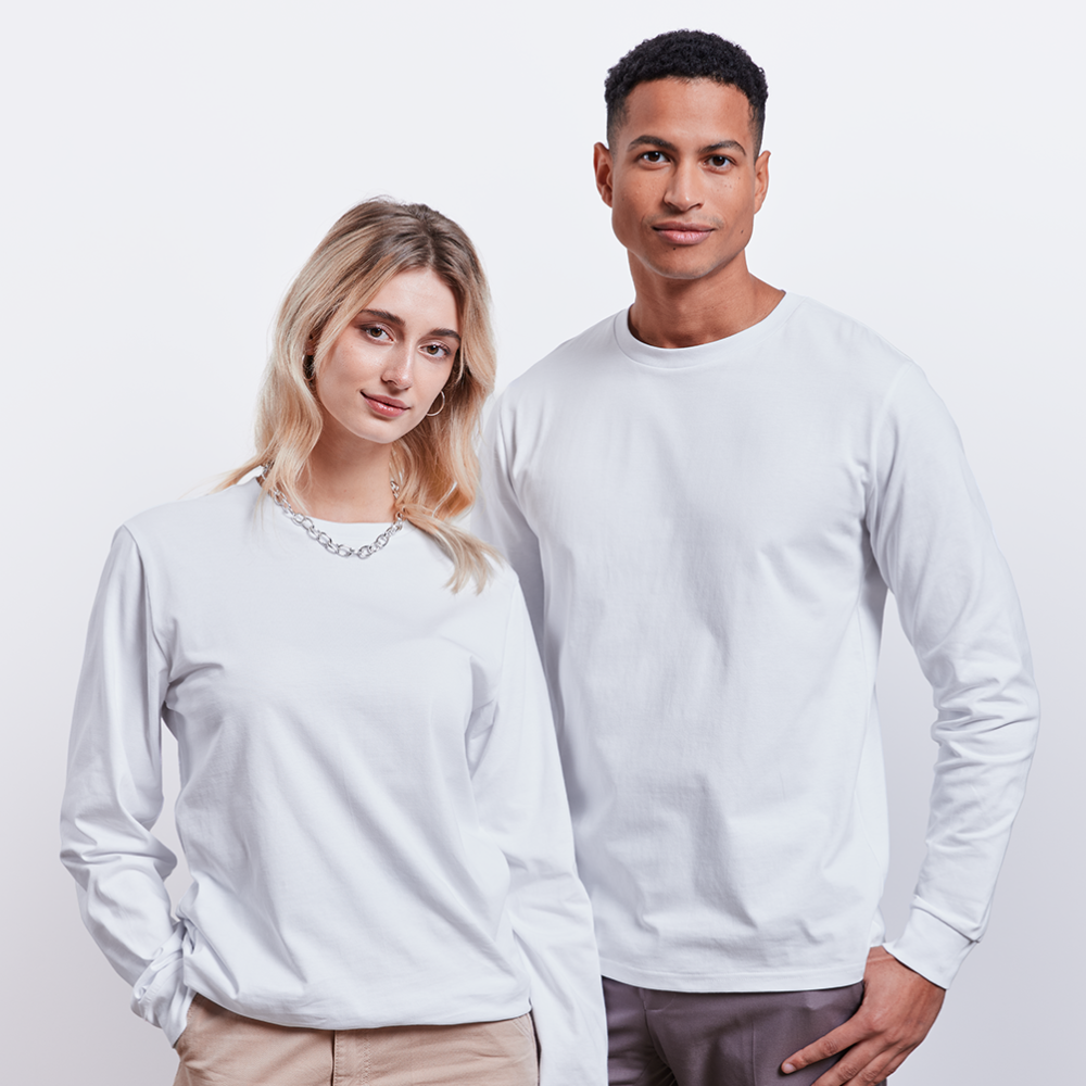 Stanley/Stella SHIFTS DRY Unisex Organic Longsleeve Shirt - white