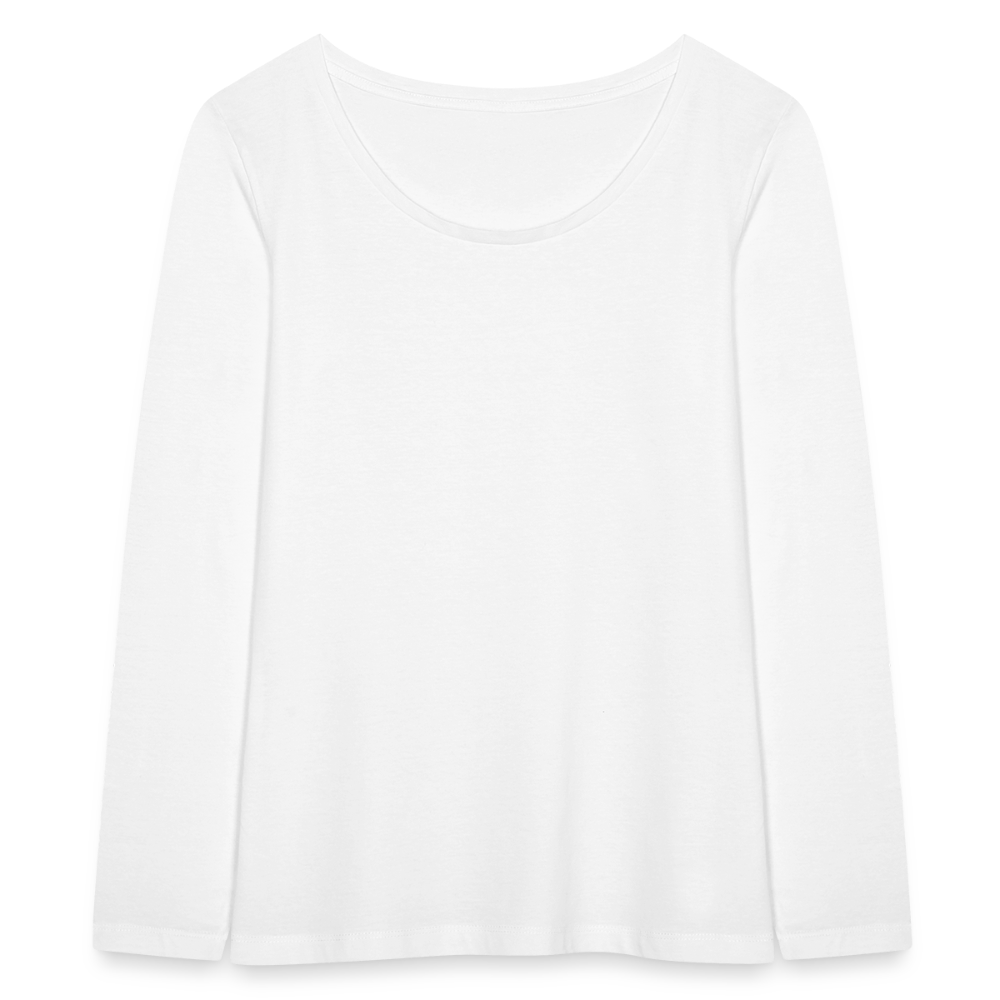 Women’s Organic Longsleeve Shirt by Stanley & Stella - white