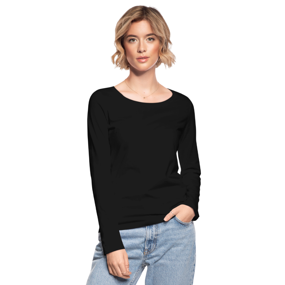 Women’s Organic Longsleeve Shirt by Stanley & Stella - black