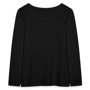 Women’s Organic Longsleeve Shirt by Stanley & Stella - black