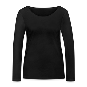 Women’s Organic Longsleeve Shirt by Stanley & Stella - black