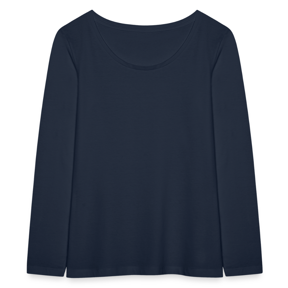 Women’s Organic Longsleeve Shirt by Stanley & Stella - navy