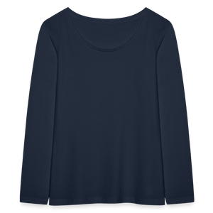 Women’s Organic Longsleeve Shirt by Stanley & Stella - navy