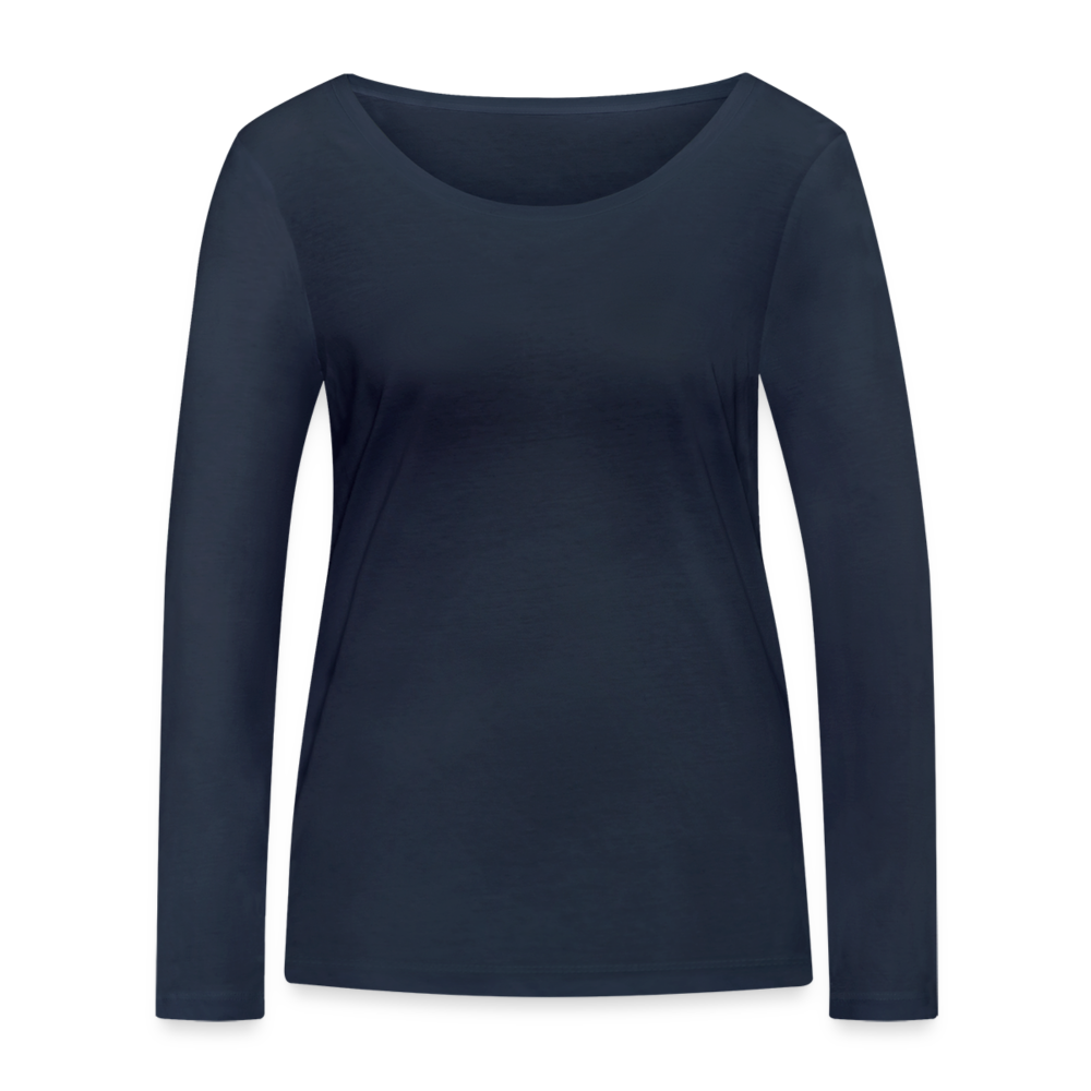 Women’s Organic Longsleeve Shirt by Stanley & Stella - navy