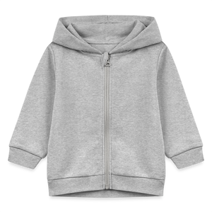 Stanley/Stella Organic Zip Hoodie BABY CONNECTOR - heather grey