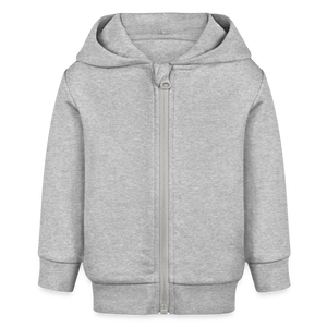 Stanley/Stella Organic Zip Hoodie BABY CONNECTOR - heather grey