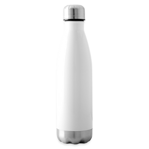 Insulated Water Bottle - white