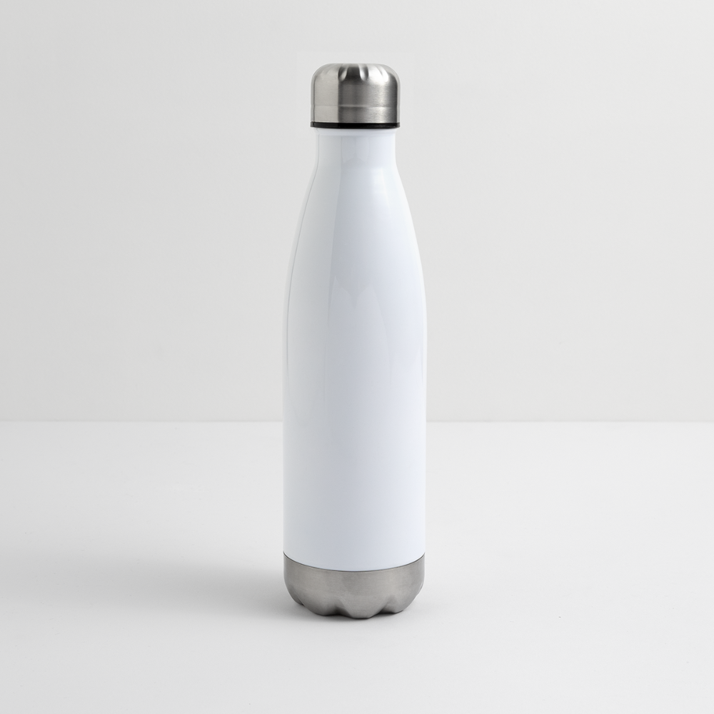 Insulated Water Bottle - white