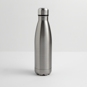 Insulated Water Bottle - silver