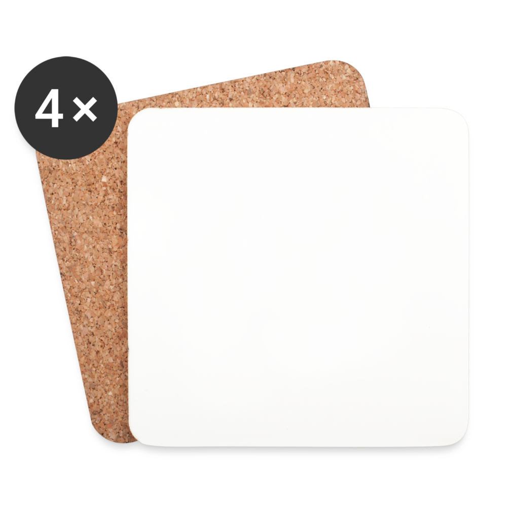 Coasters (set of 4) - white