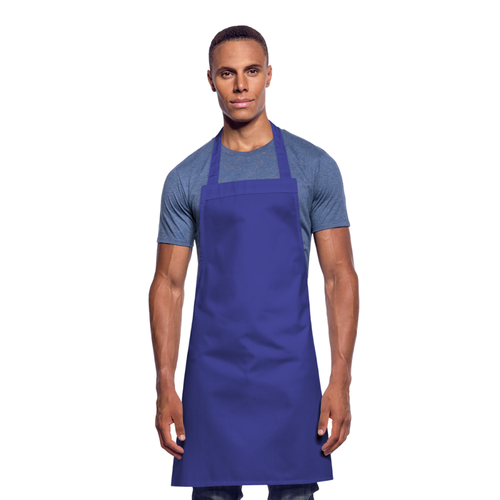 Cooking Apron - royal blue