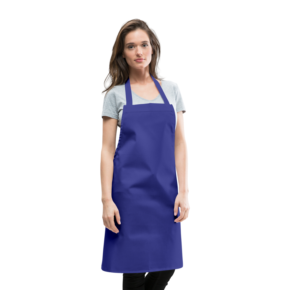 Cooking Apron - royal blue