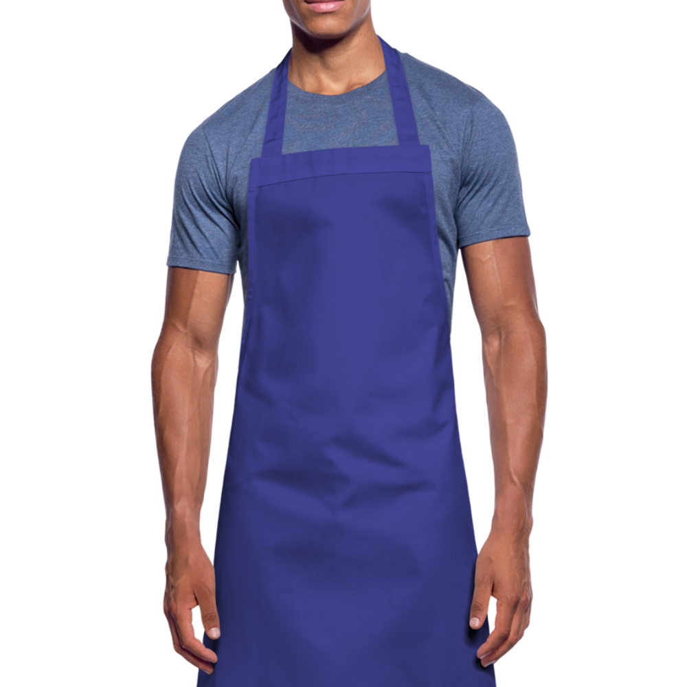 Cooking Apron - royal blue