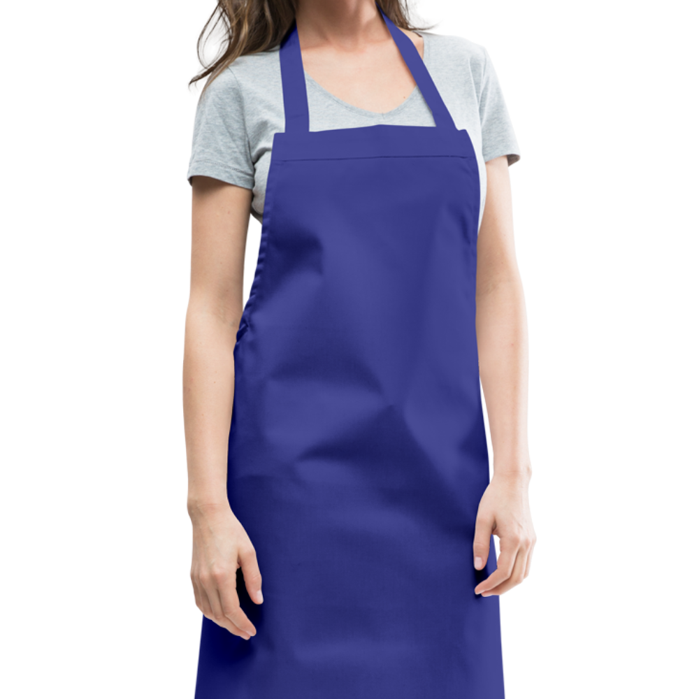 Cooking Apron - royal blue