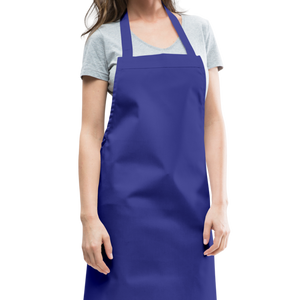 Cooking Apron - royal blue