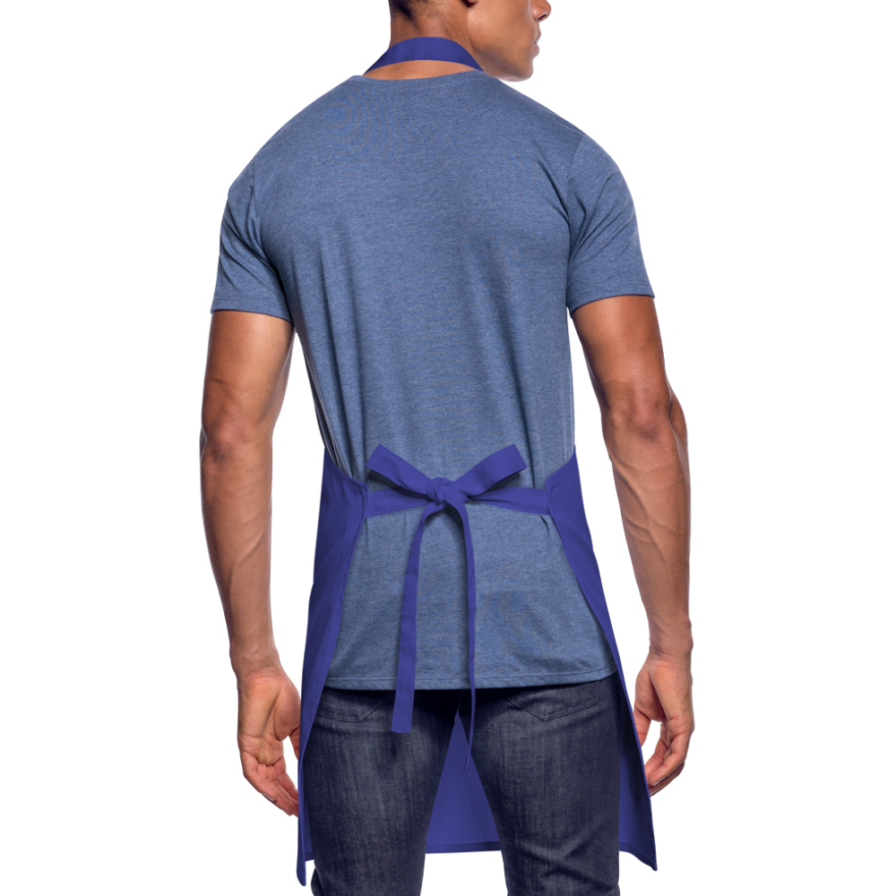 Cooking Apron - royal blue