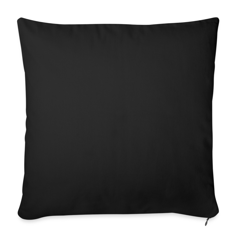 Sofa pillow with filling 45cm x 45cm - black