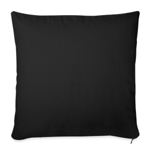 Sofa pillow with filling 45cm x 45cm - black