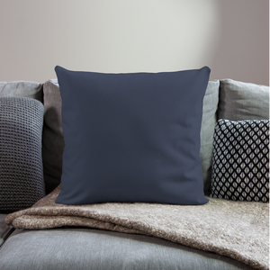 Sofa pillow with filling 45cm x 45cm - navy