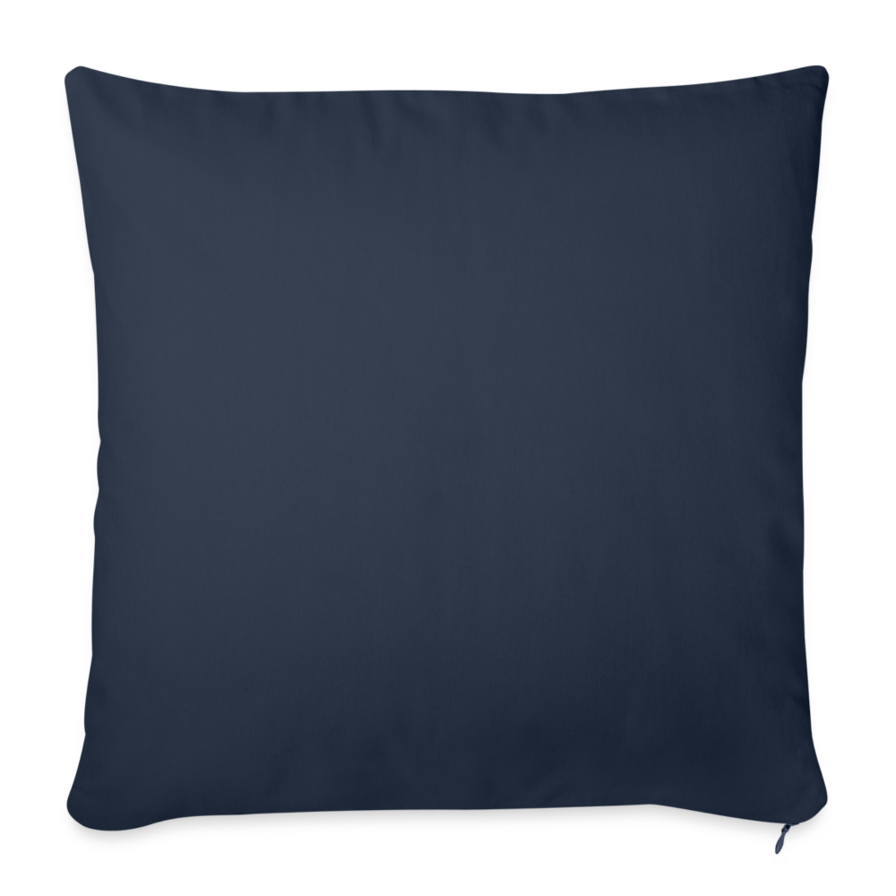 Sofa pillow with filling 45cm x 45cm - navy