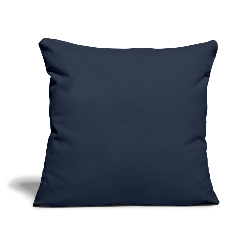 Sofa pillow with filling 45cm x 45cm - navy