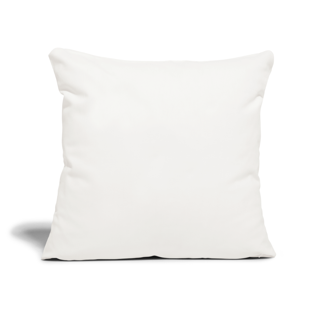 Sofa pillow with filling 45cm x 45cm - natural white