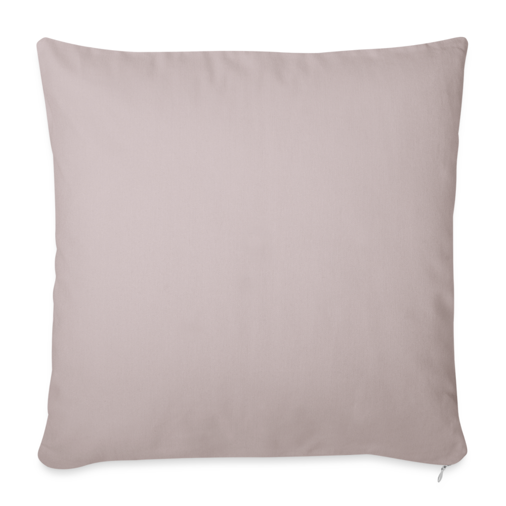 Sofa pillow with filling 45cm x 45cm - light taupe