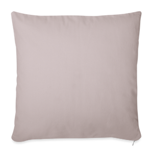 Sofa pillow with filling 45cm x 45cm - light taupe