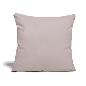 Sofa pillow with filling 45cm x 45cm - light taupe