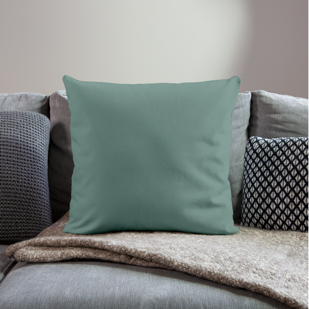 Sofa pillow with filling 45cm x 45cm - cypress green