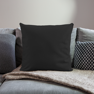 Sofa pillowcase 17,3'' x 17,3'' (45 x 45 cm) - black