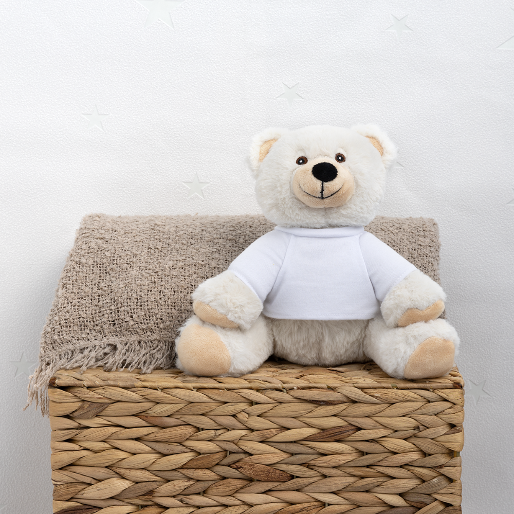 MiniFeet® RecycelBär® Teddy Bear Cream - white