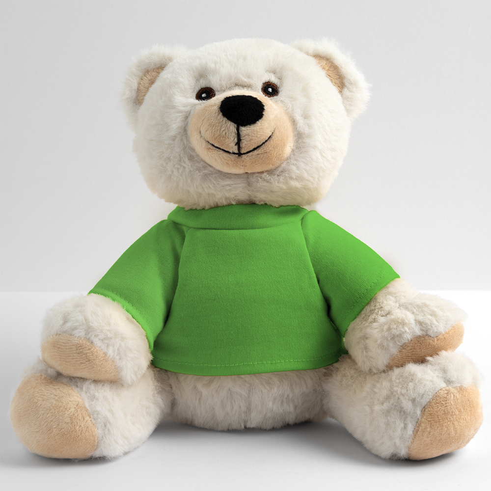 MiniFeet® RecycelBär® Teddy Bear Cream - light green