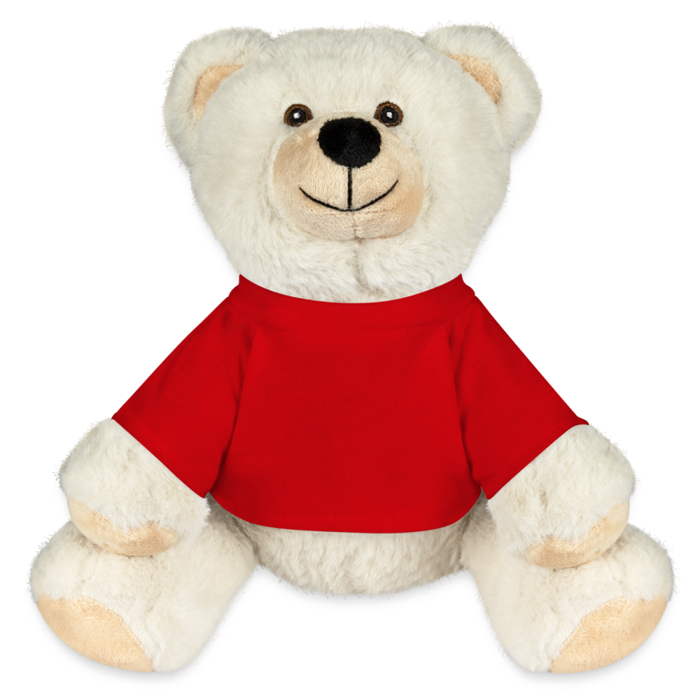 MiniFeet® RecycelBär® Teddy Bear Cream - red