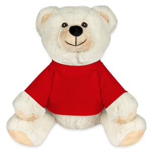 MiniFeet® RecycelBär® Teddy Bear Cream - red