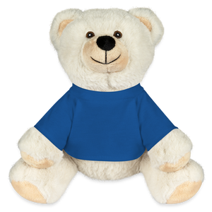 MiniFeet® RecycelBär® Teddy Bear Cream - royal blue