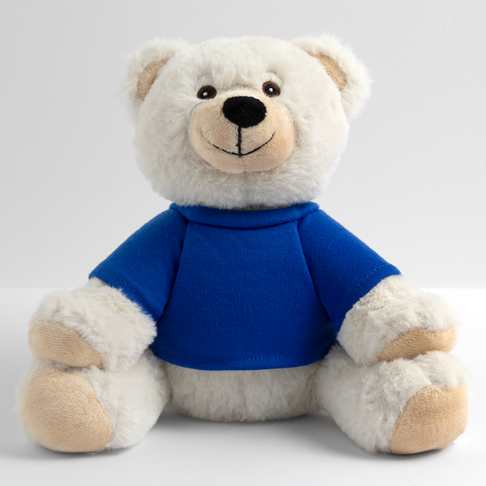 MiniFeet® RecycelBär® Teddy Bear Cream - royal blue