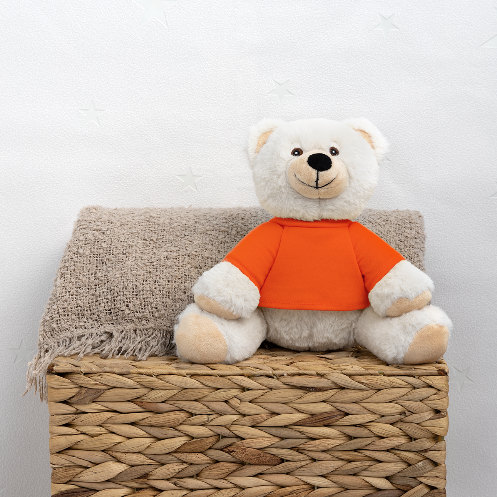 MiniFeet® RecycelBär® Teddy Bear Cream - golden orange