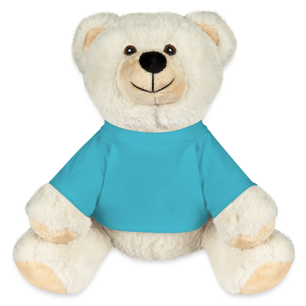 MiniFeet® RecycelBär® Teddy Bear Cream - atoll blue