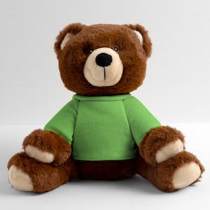 MiniFeet® RecycelBär® Teddy Bear Brown - light green