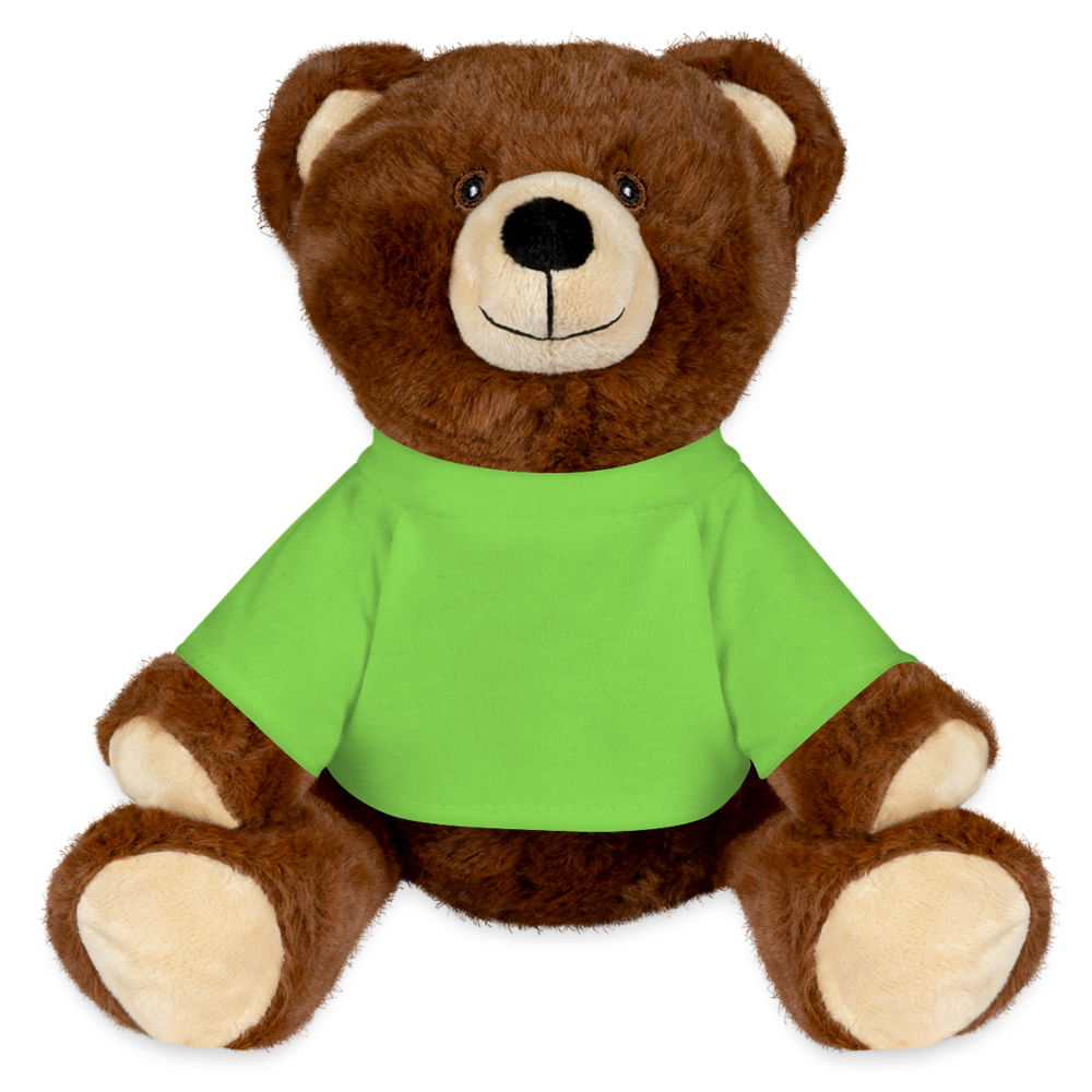 MiniFeet® RecycelBär® Teddy Bear Brown - light green