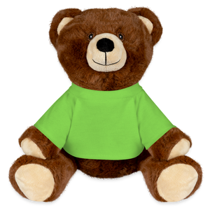 MiniFeet® RecycelBär® Teddy Bear Brown - light green