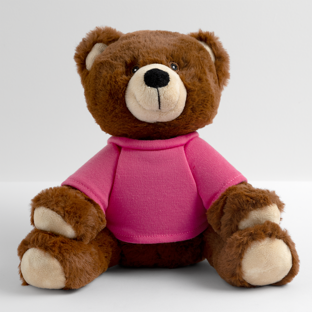 MiniFeet® RecycelBär® Teddy Bear Brown - pink