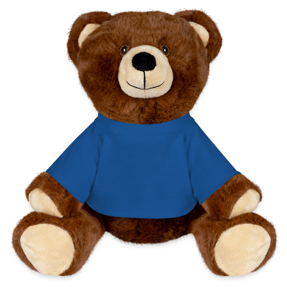 MiniFeet® RecycelBär® Teddy Bear Brown - royal blue