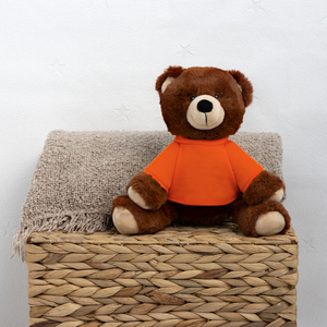 MiniFeet® RecycelBär® Teddy Bear Brown - golden orange