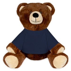 MiniFeet® RecycelBär® Teddy Bear Brown - french navy