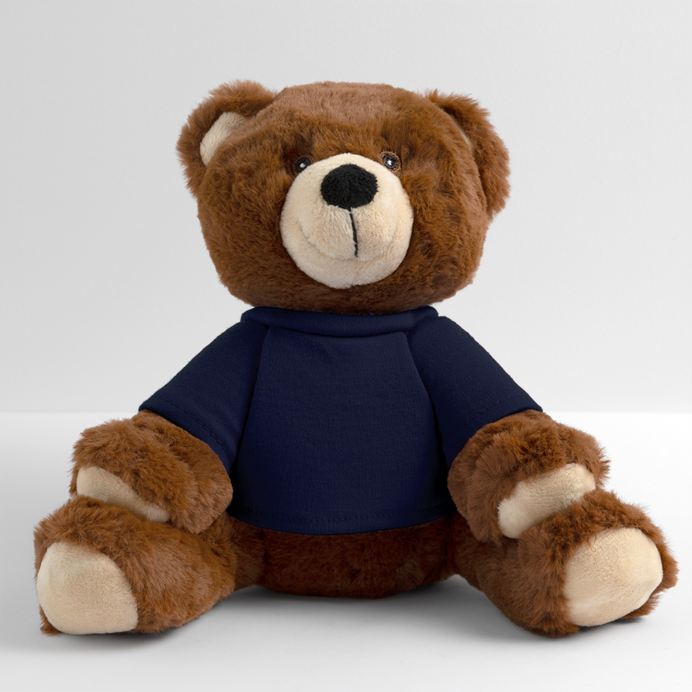 MiniFeet® RecycelBär® Teddy Bear Brown - french navy