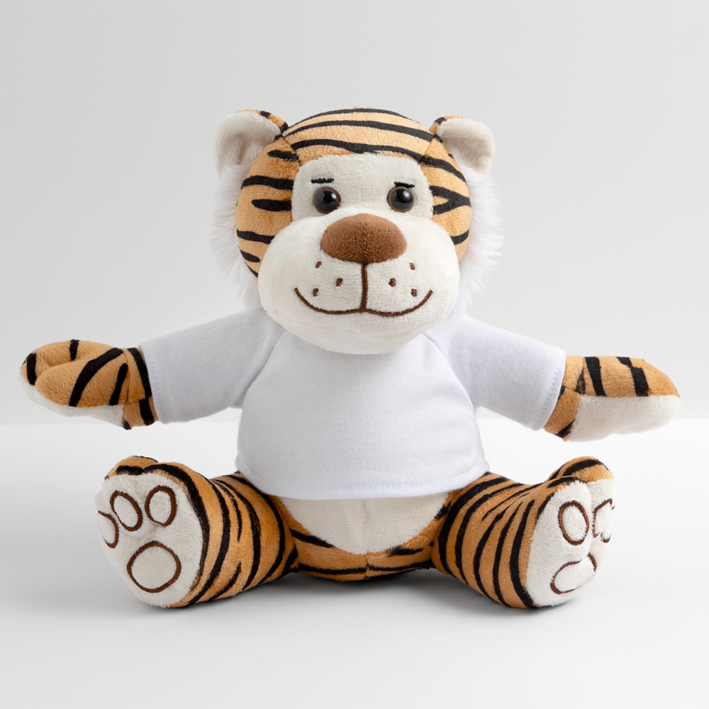 Plush Tiger - white