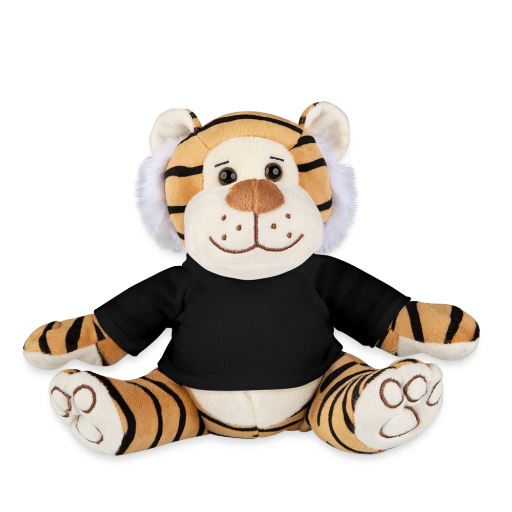 Plush Tiger - black