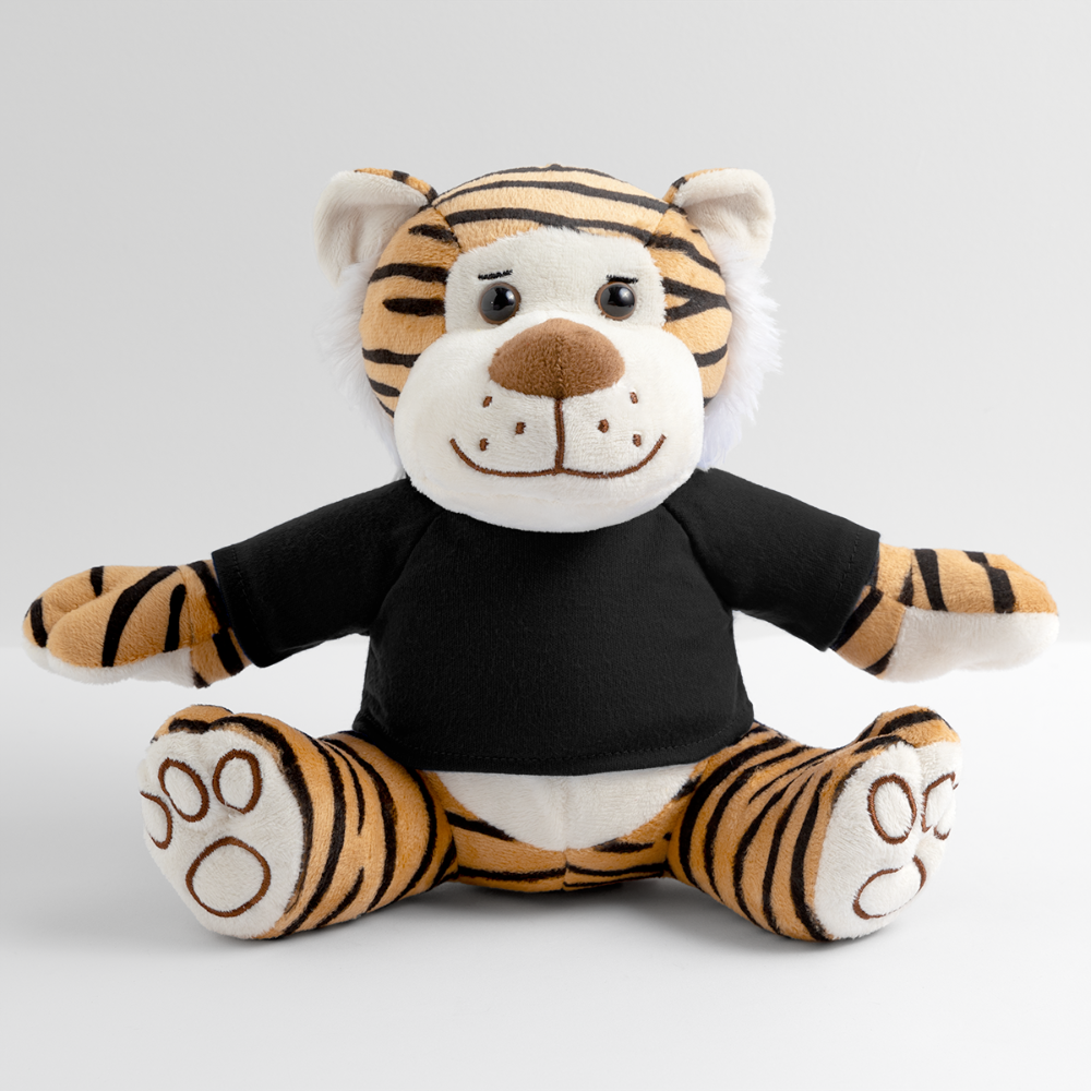 Plush Tiger - black